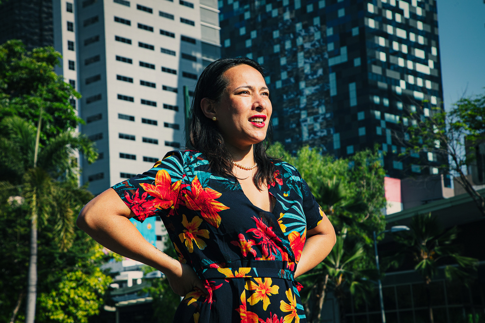 Jackie Luzy in Manila, Philippines